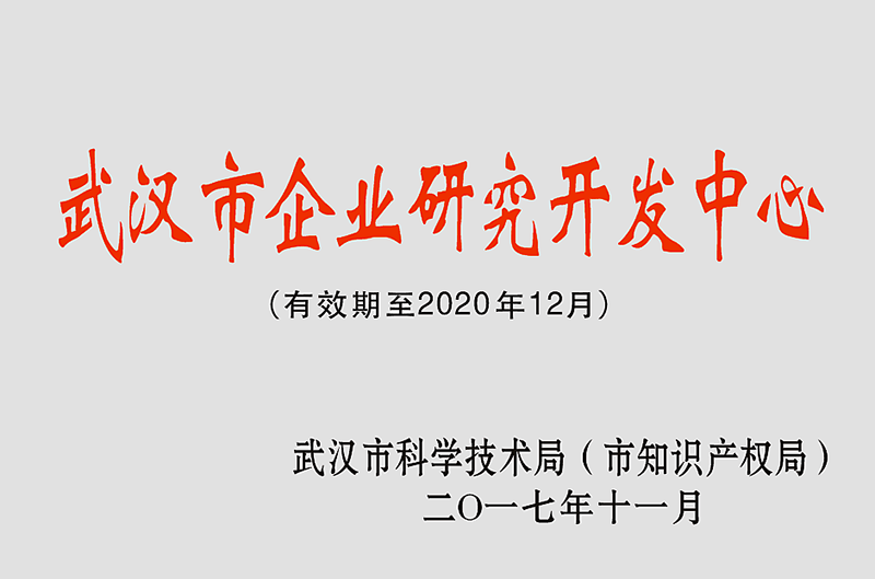 武漢市企業(yè)研究開發(fā)中心